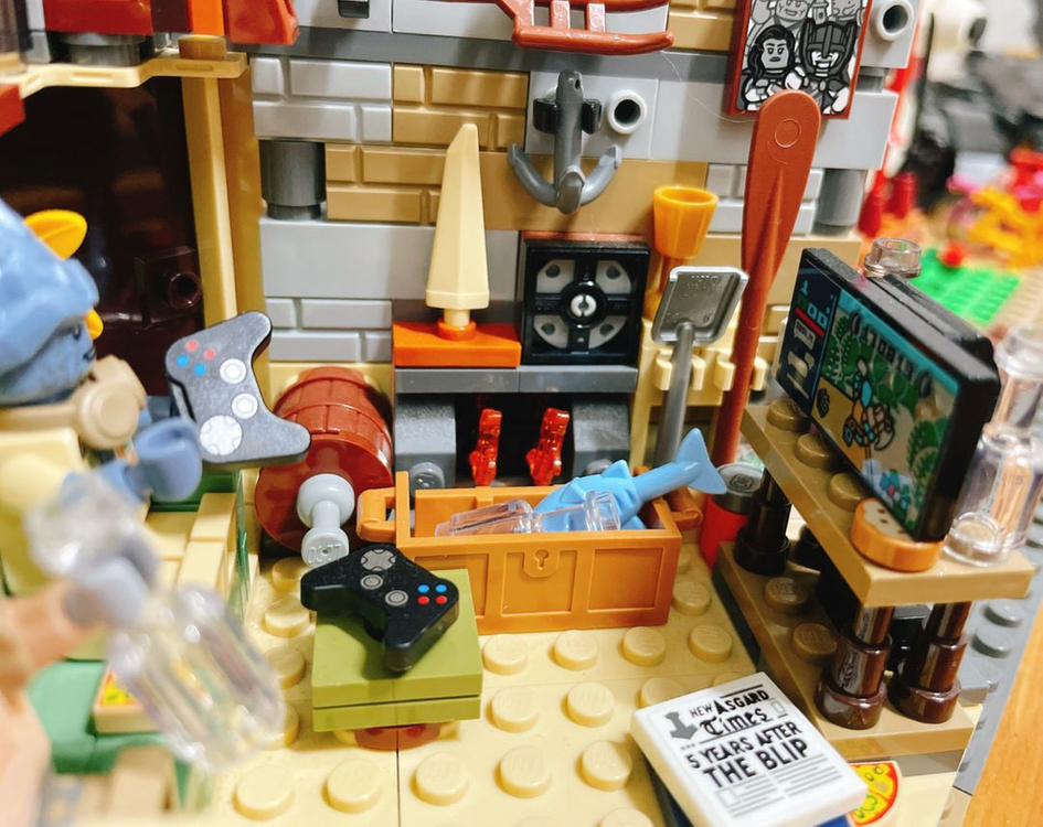 레고 마블 아스가르드 뚱토르 76200--1