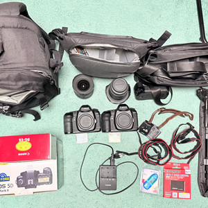 캐논 5d mark2 바디 2대 + 시그마 12-24 f4.5-5.8 + 시그마 28-70 f2.8 + 악세사리