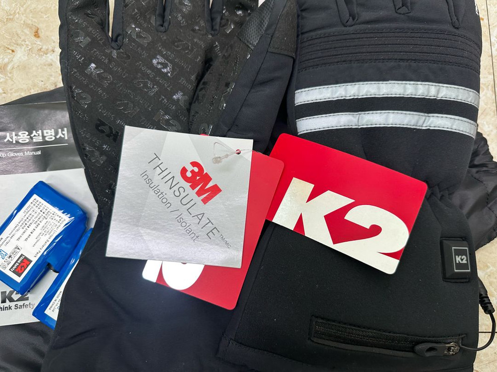 K2 발열 장갑 등산 빙벽 클라이밍 스키 등산 낚시--1