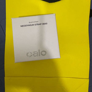 칼로 네오디뮴 3600스트랩 팔찌 블랙색상2개