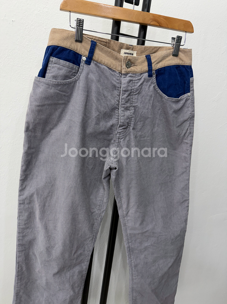 정품) 자딕앤볼테르 코듀로이 팬츠 38(30)--1