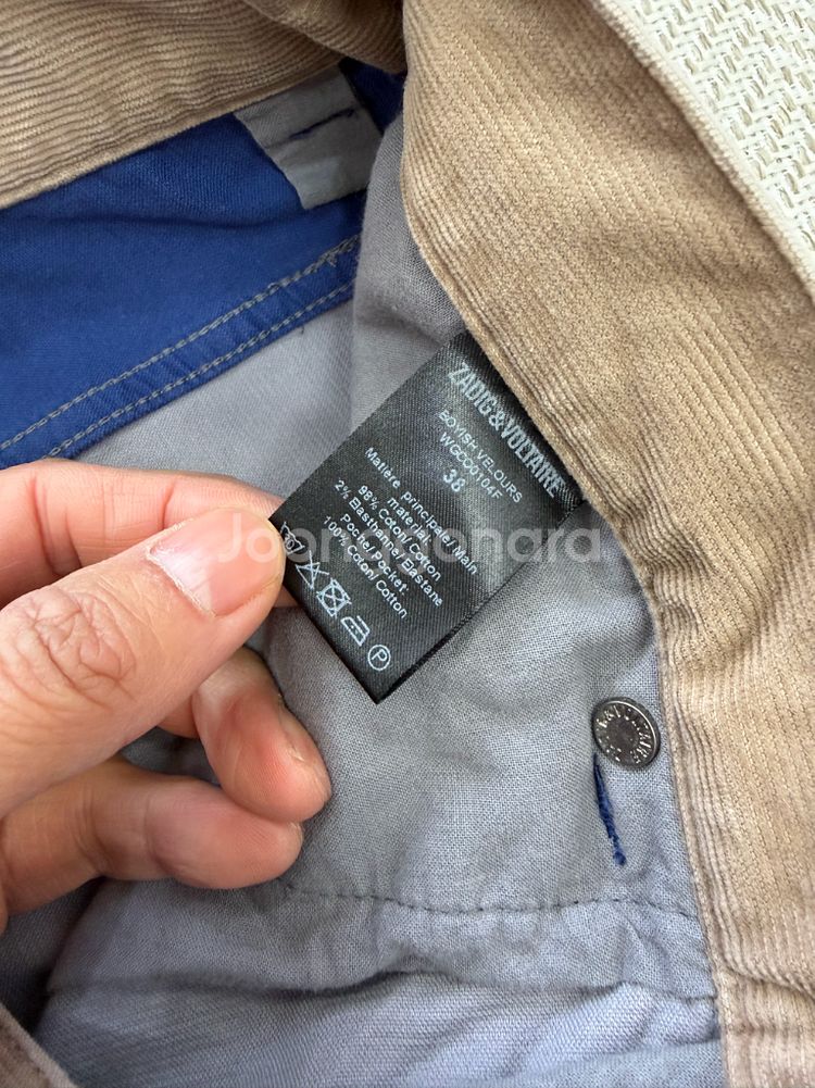 정품) 자딕앤볼테르 코듀로이 팬츠 38(30)--7