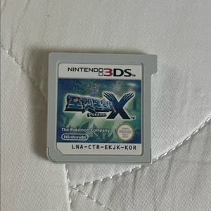닌텐도3ds 포켓몬스터X 알칩