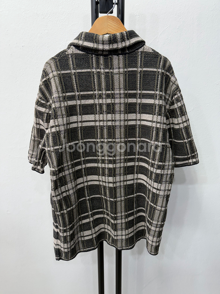 정품) COS 코스 남성 체크 니트 셔츠 XS--3