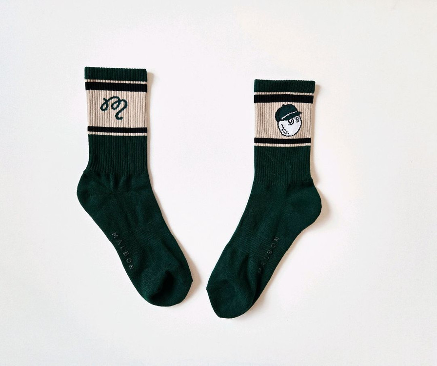 a.p.c 골프,말본골프 이중쿠션양말 이미지