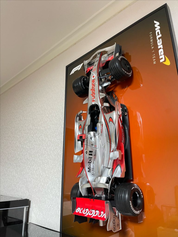 1/8 맥라렌 mp4/23 데아고스티니--3