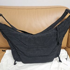LEMAIRE Medium Soft Game Bag Black 르메르 게임백 미디엄 블랙