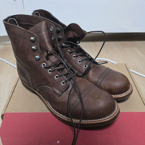 레드윙 아이언레인저 8111 265mm 8.5D+슈케어 용품 3종