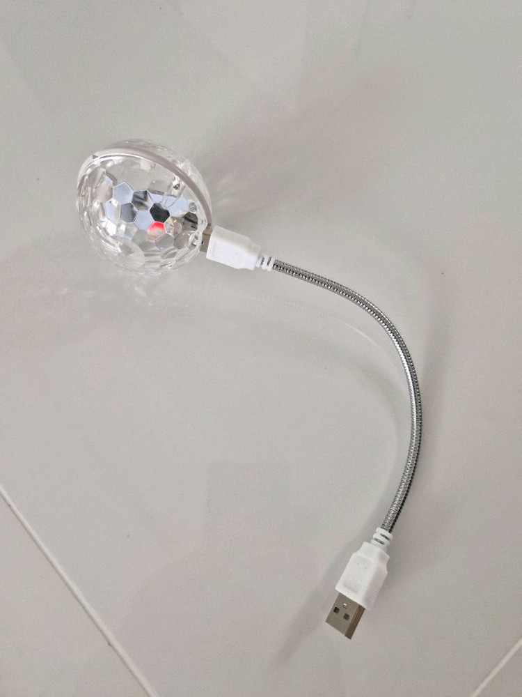 Double Magic Ball 미러볼 조명(새제품)--6