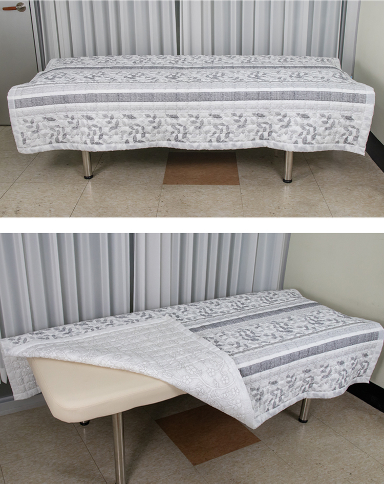 [창고정리새제품] 굿시즌 시어서커 냉감원단 그레이 패드 새제품--1