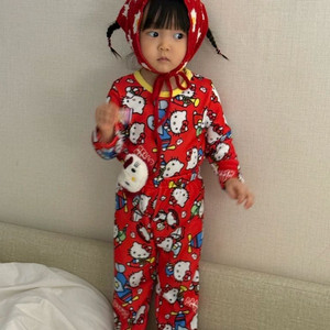 (새상품)아동내복 유아내복 키티내복 9호