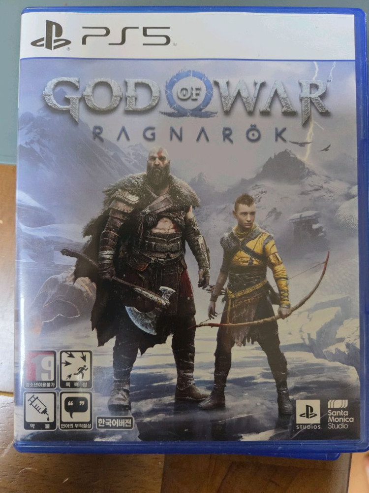 PS5 고스트 오브 쓰시마 ,갓오브워 라그나로크--1