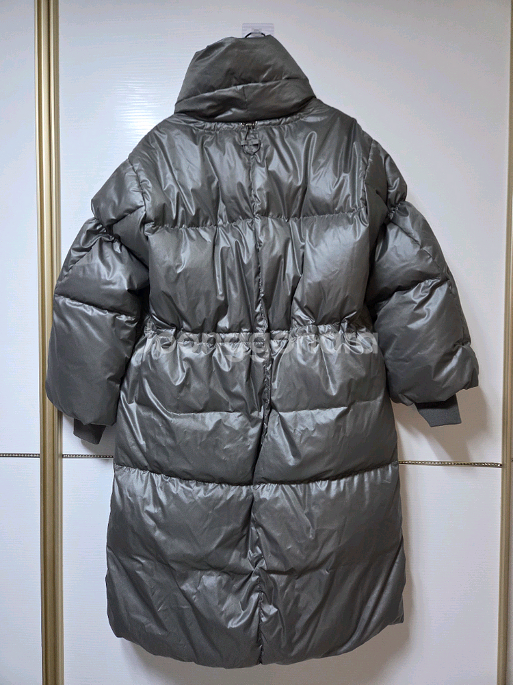 한섬 25fw신상 시스템 전국품절 하이넥 구스 롱코트 55--11