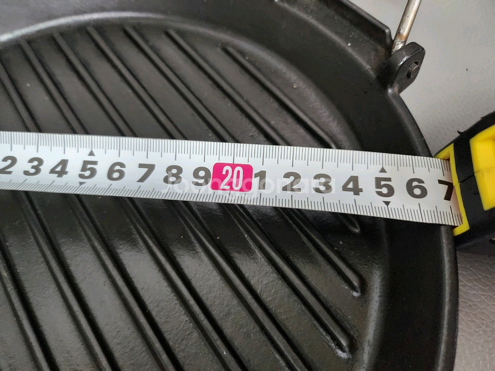 스타우브 꼬꼬떼 접이식 원형 그릴 무쇠 팬 경기광주 택배가능--4