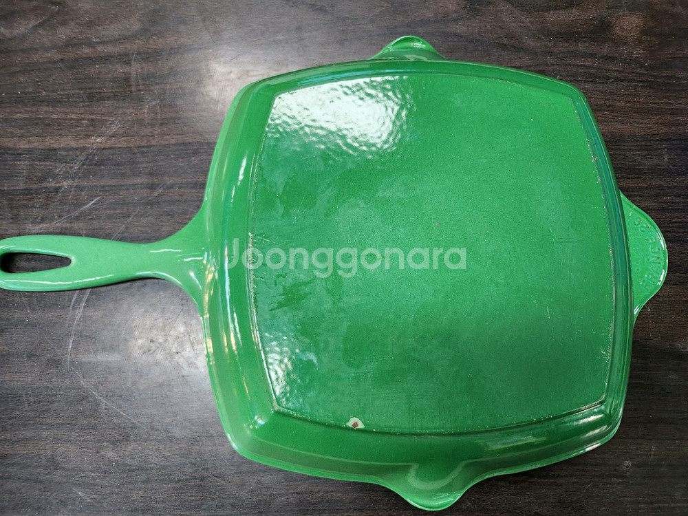 르쿠르제 26 사각팬 그릴팬 구이팬 무쇠그릴 경기광주 택배가능--2