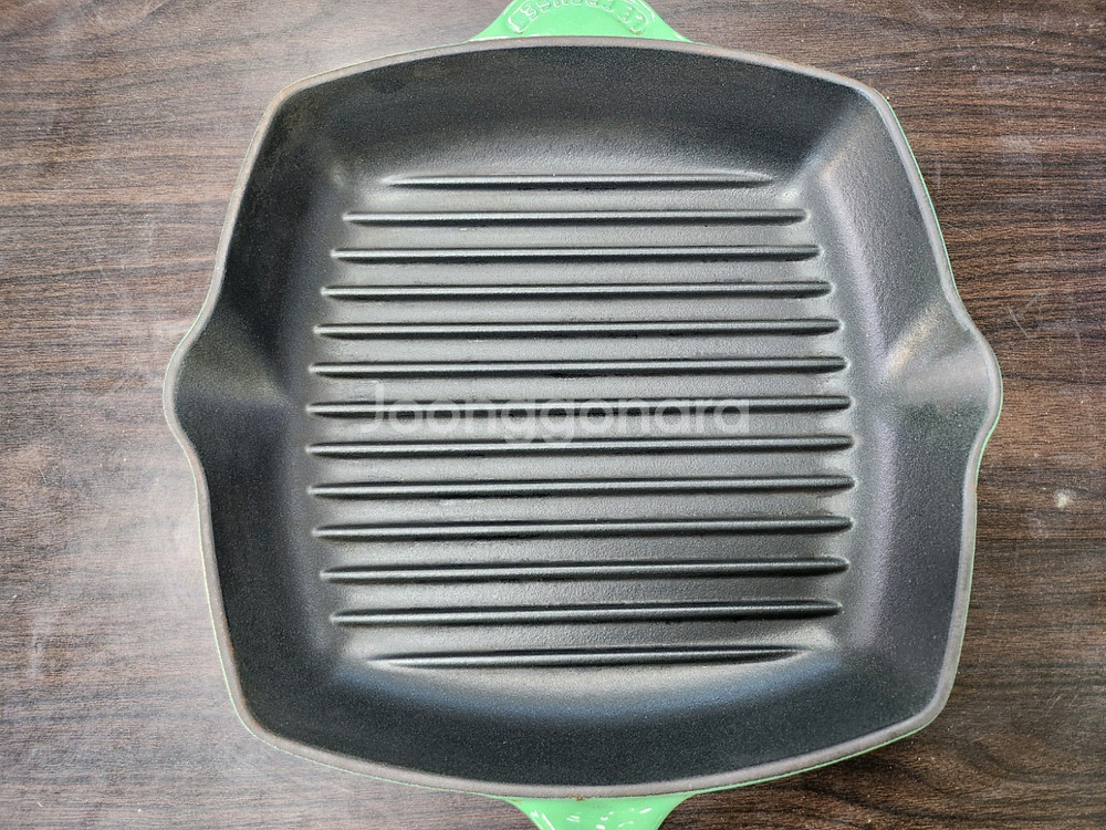 르쿠르제 26 사각팬 그릴팬 구이팬 무쇠그릴 경기광주 택배가능--4