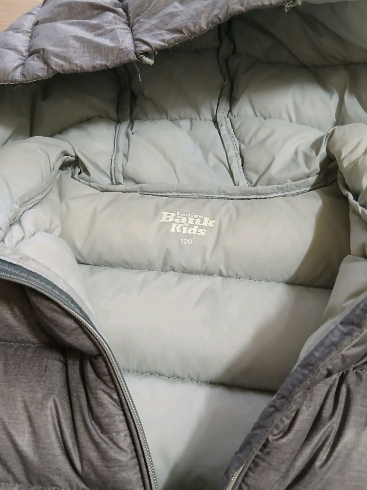 인디고뱅크 여아솜털80%패딩 120--2