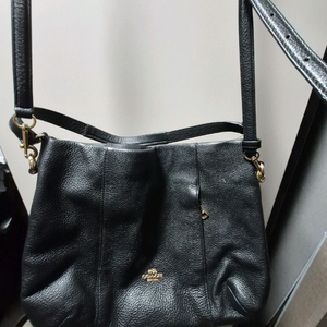 코치 레더 숄더백