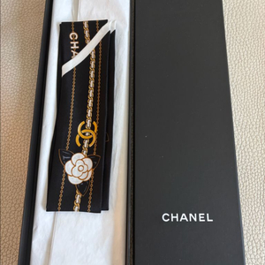 [미사용][정품]샤넬 트윌리 스카프