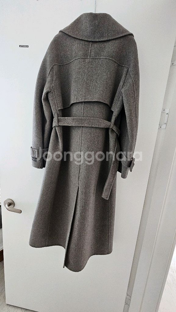 씨씨콜렉트 헤링본 캐시혼방 코트 55--1