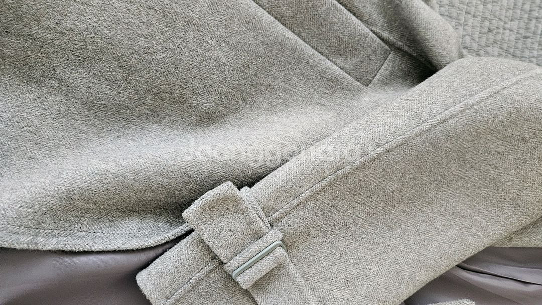 씨씨콜렉트 헤링본 캐시혼방 코트 55--3