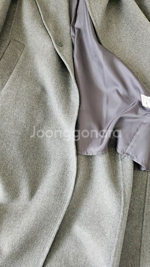 씨씨콜렉트 헤링본 캐시혼방 코트 55--4