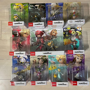 (미개봉) 아미보 여러종류 팝니다. 대난투, 젤다, 호무라 히카리, 치키 등등 이미지