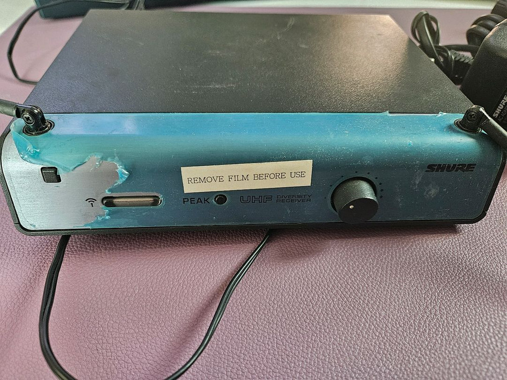 [SHURE SM58] 슈어 무선 마이크 시스템 세트--1