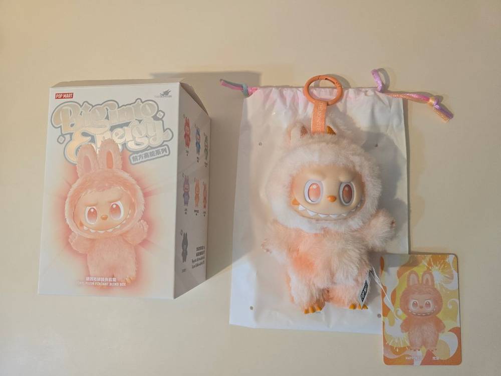 팝마트 라부부 하이라이트 시리즈 인형 키링 라부부 인형 행복--0