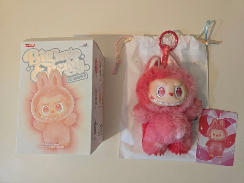 팝마트 라부부 하이라이트 시리즈 인형 키링 라부부 인형 사랑--0