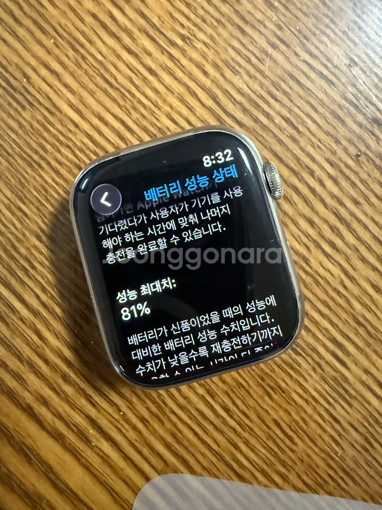 애플워치7 에르메스 45mm 실버--1