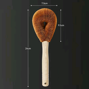 천연 코코넛 냄비 설거지 브러쉬 2개 일괄(새상품)