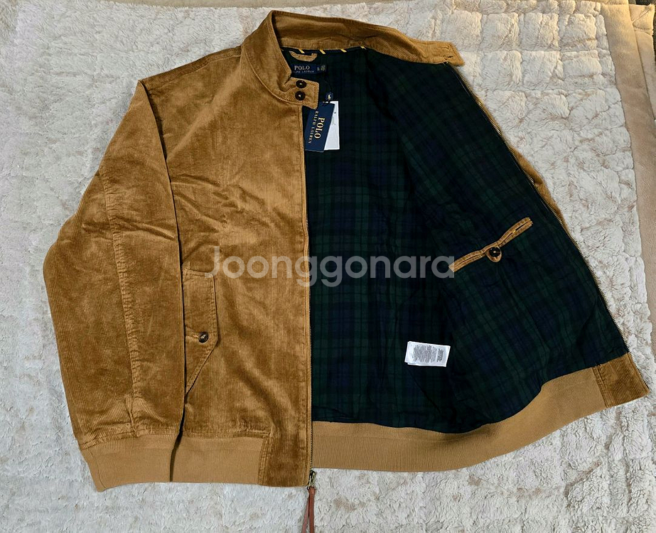 폴로 랄프로렌 코듀로이 바라쿠다 자켓 점퍼 L사이즈(국내100~103)--1