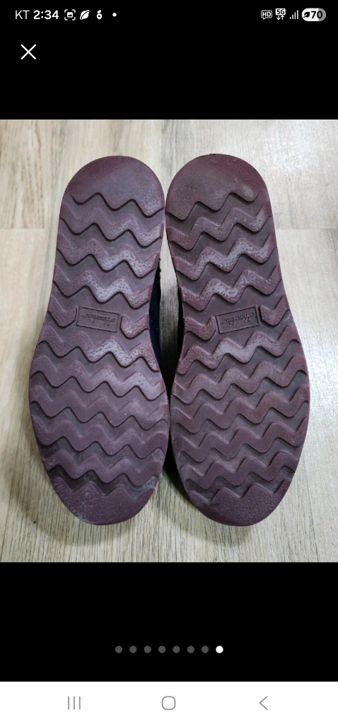 호킹스 남성 옥스포드 윙팁 캐주얼 구두-(255)--7