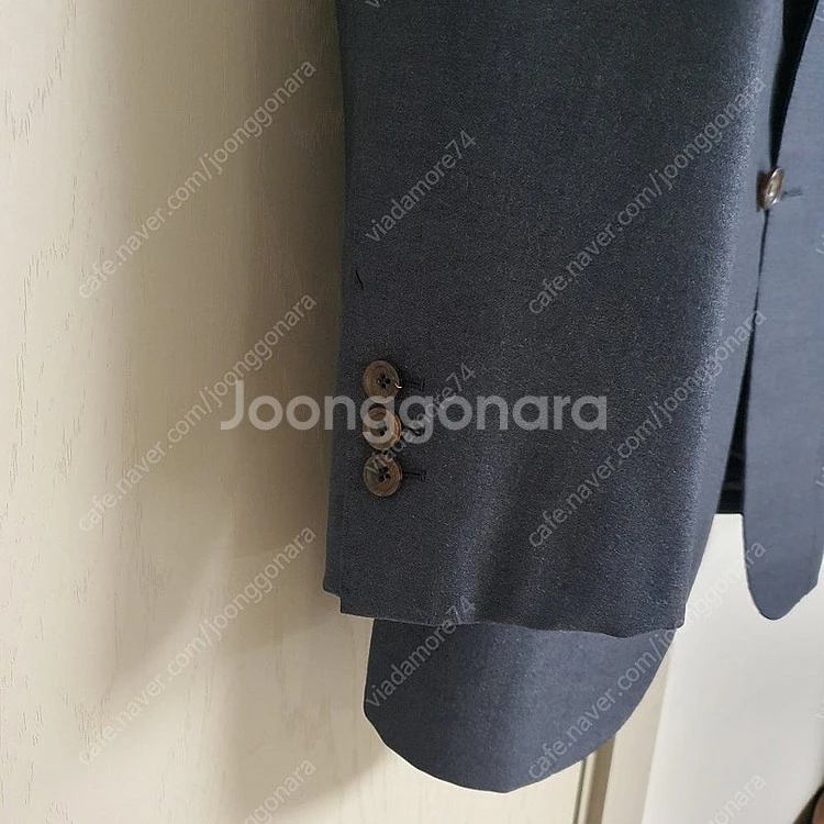 스포르베리노 비스포크 그레이 수트 이미지