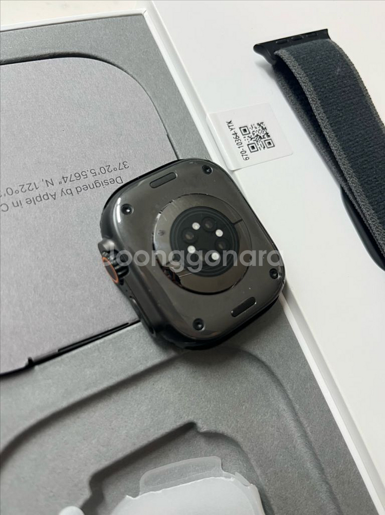 애플워치 울트라3 블랙 SSS급--1