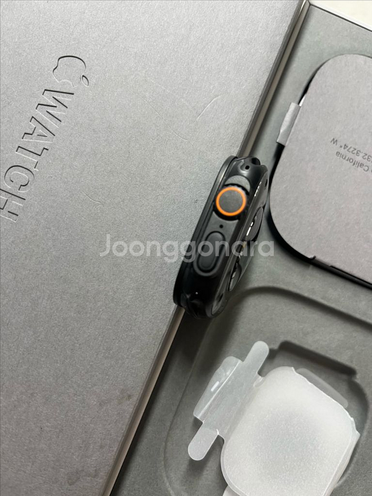 애플워치 울트라3 블랙 SSS급--2