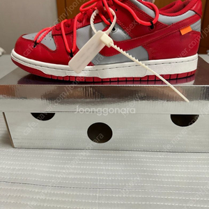 275] 나이키 x 오프화이트 덩크 로우 유니버시티