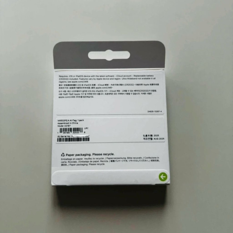 애플 에어태그 새상품입니다/미개봉--2