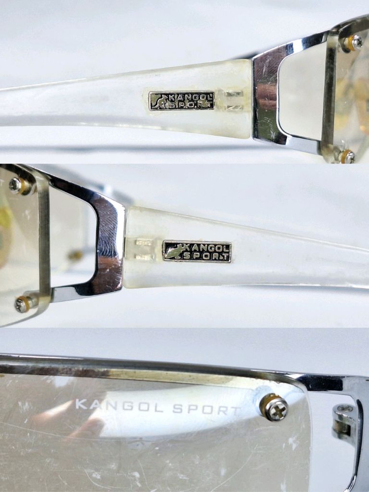 KANGOL SPORTS 캉골 스포츠 선글라스 빈티지 레트로 y2k 패션 일본 수입 아이웨어 이미지