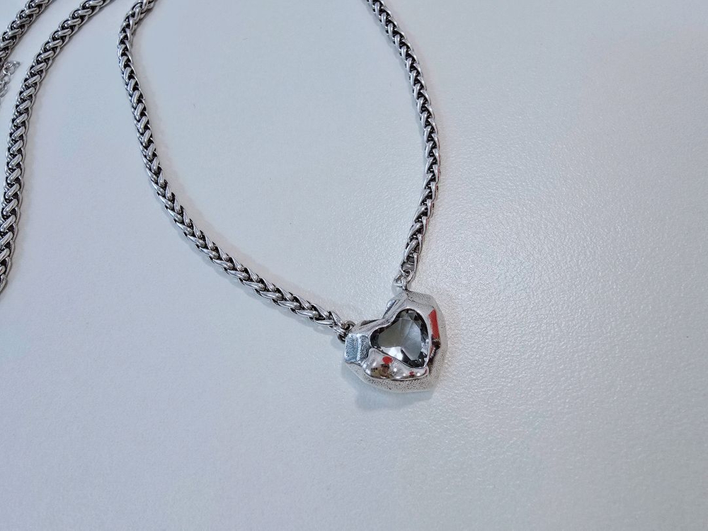 조각하트목걸이--2