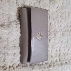 MCM 장지갑 베이지