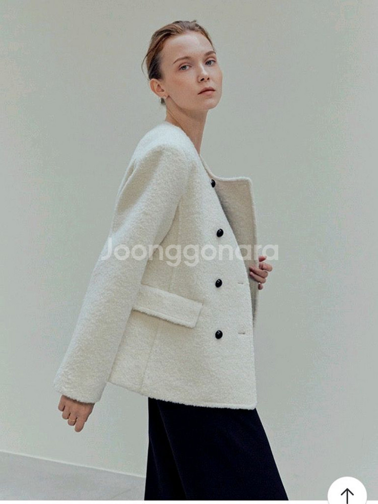 더샌드 더베이지스 몽슈슈자켓 부클자켓 알파카자켓--1