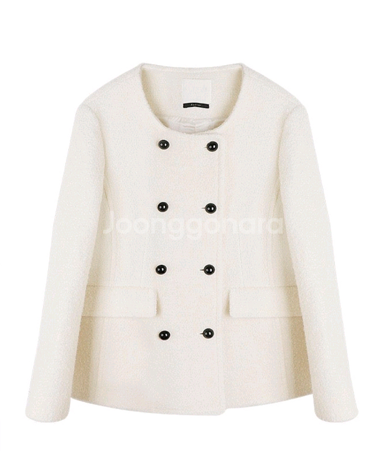 더샌드 더베이지스 몽슈슈자켓 부클자켓 알파카자켓--2