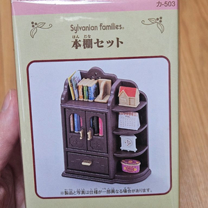 실바니안 올드 소품 책장 및 의자