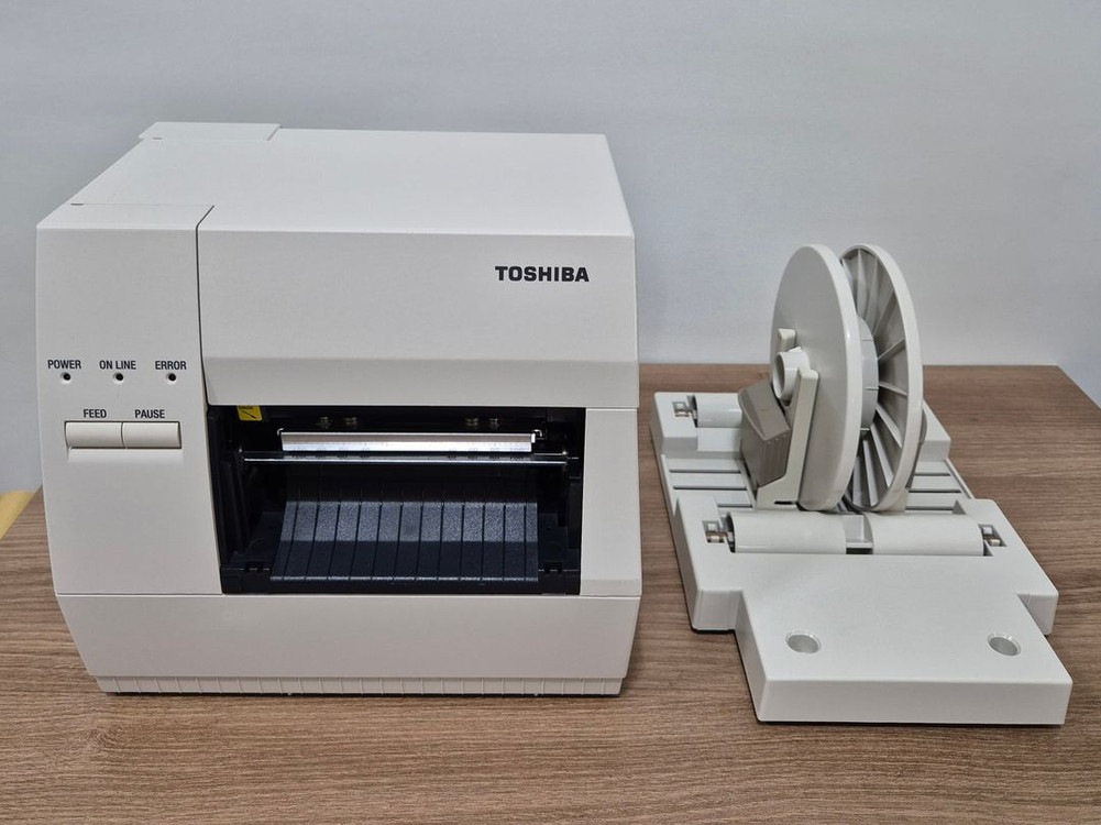 도시바 B-452-TS22 산업용 라벨 바코드 케어라벨프린터 의류라벨프린터 세탁라벨 와끼라벨 프린터/ 300dpi--2