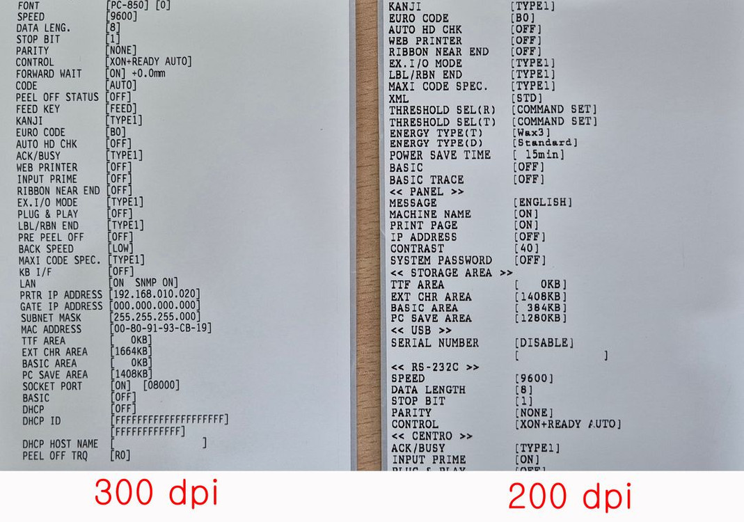 도시바 B-452-TS22 산업용 라벨 바코드 케어라벨프린터 의류라벨프린터 세탁라벨 와끼라벨 프린터/ 300dpi--4