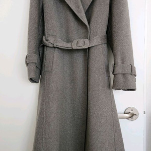 씨씨콜렉트 헤링본 캐시혼방 코트 55