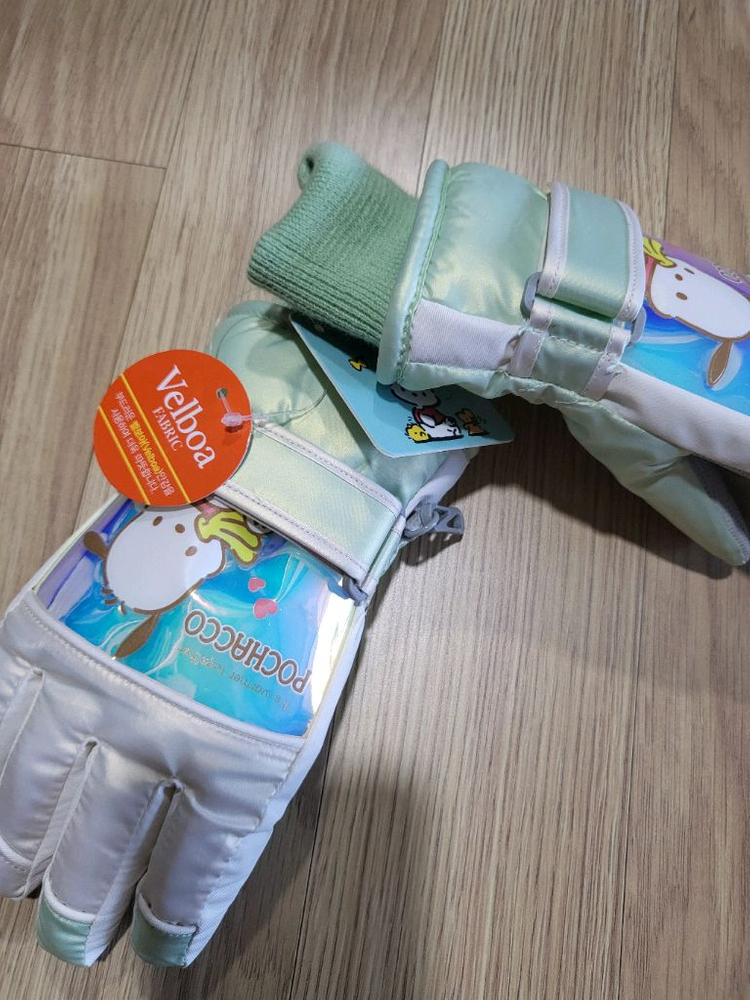 포차코 상하복 세트 + 방한 썰매 장갑(새제품) M--2