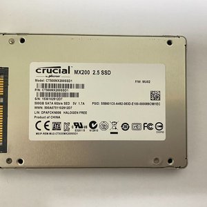 크루셜 sata3 mx200 ssd 500기가